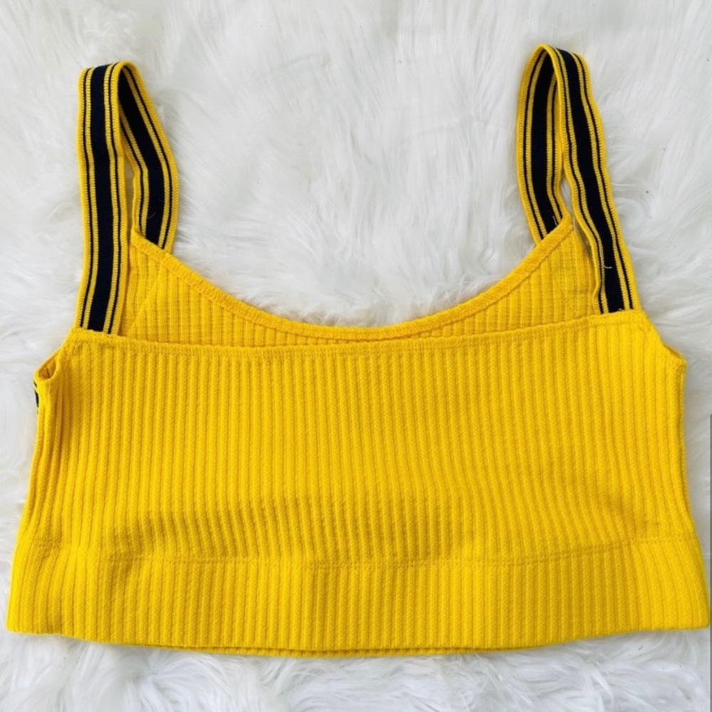 American Apparel NWOT Thick Ribbed Crop Top XL - Picture 4 of 4